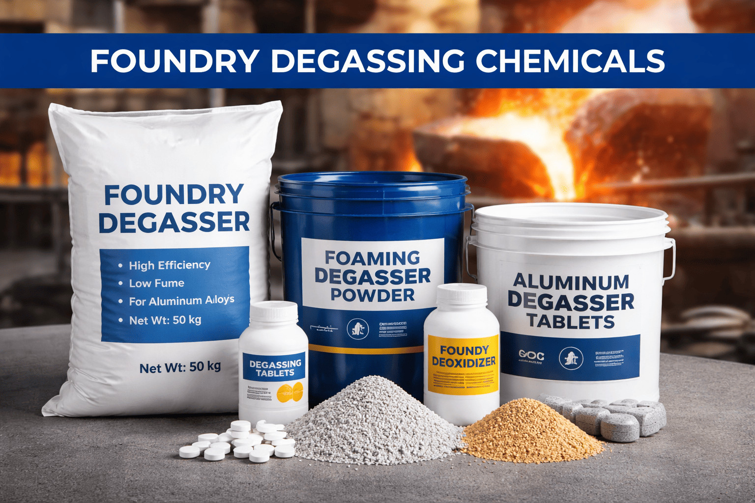 Foundry Degassing Chemicals